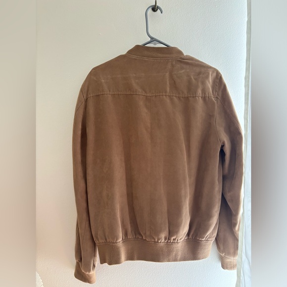 Suede bomber jacket size medium - Picture 2 of 2